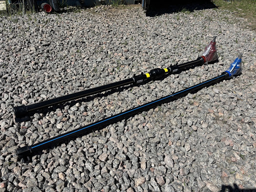 Färdigställda serviser - Noggrant utförda muffsvetsade servisanslutningar